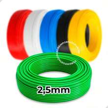 Flexible Electrical Cable Wire 2.5mm 50M Roll Inmetro Flame Retardant High Durability Safety Installations - Green - View 2