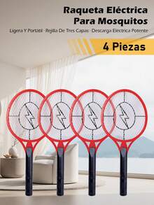 Bug Zapper Racket - Large Electric Fly Swatter And Mosquito Killer For Indoor And Outdoor Insect Control - Battery Operated Tennis Racquet - Portable Mosquito Killer - US A Type Plug(110-127V) - View 19
