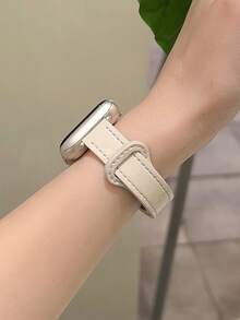 1条纤薄表带，兼容 42mm、38mm、40mm、41mm、44mm、45mm、46mm、49mm，时尚智能手表替换表带，适用于Series Ultra2、Ultra SE2、SE 11、10、9、8、7、6、5、4、3、2、1，女士款，可作为学生返校礼物 - 星光色 - 查看 4
