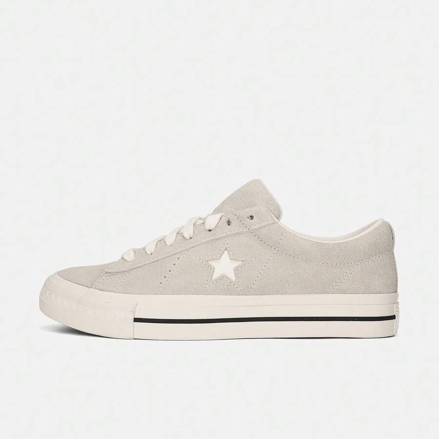 Converse Giày thể thao Chuck Taylor SEASONAL cổ thấp bằng vải canvas dành cho cả nam và nữ, mã sản phẩm A17004C. - Bụi tím - Xem 1