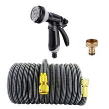 1pc Household Garden Hose, Magic Retractable High Pressure Car Wash Water Spray Gun - B - View 10