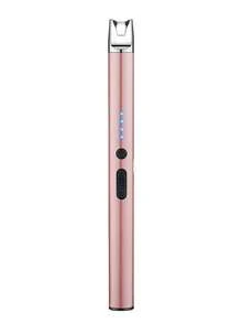 Rechargeable Flameless Plasma Windproof USB Lighter - Upgraded LED Battery Display, Safety Switch, Pocket Size For Candle, Cooking, BBQs And Fireworks - Rusty Rose - View 7