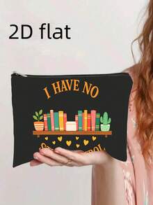 One Makeup Bag, Two Elderly People Happily Dancing In The, A Lightweight Zippered Cosmetic Bag For Women, A Double-Sided Printed Toiletry Travel Bag And Coin Purse - Multicolor - View 10