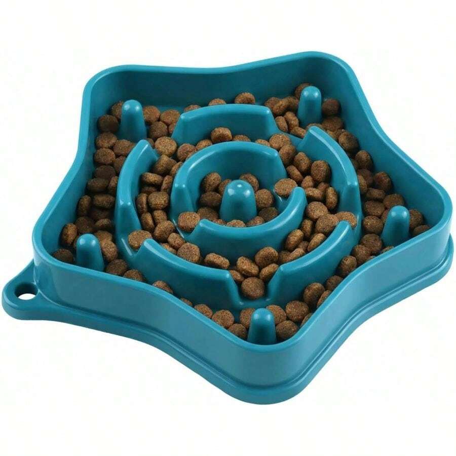 Pet Slow Feeder Bowl Small Dogs, Puzzle Feeder Petite Dogs, Anti-Choking, Slow Eating, 350ML Capacity, BPA- Small Size - Mặc định - Xem 1
