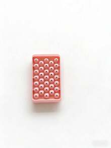 1 pieza Molde para hacer bolas de hielo de 33 cavidades con tapa, bandeja de cubitos de hielo para refrigerador para hacer bolas de hielo congeladas para cócteles y bebidas - Multicolor - Ver 12