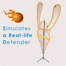 Dummy Defender, Height Adjustable Training Mannequin, Portable Defender Practice Dummy Basketball, Volleyball, Soccer And - Fixed Hands - View 4