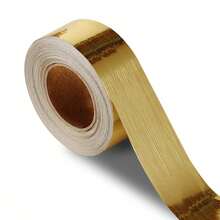 1 Roll Gold Wallpaper Peel And Stick Border, PVC Self Adhesive Removable Wall Paper,Room Decor Contact Paper, Waterproof Mirror Frame Sticker For Bathroom, Kitchen Decor And DIY Decor Bathroom Wall Stickers - Wallpaper Borders - View 9