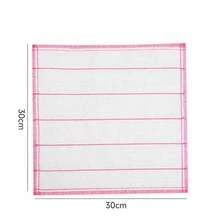 10/20片装加厚棉纱布洗碗布，厨房清洁抹布，吸水性强，不粘油洗碗布 - 棉紗百潔布 - 查看 2