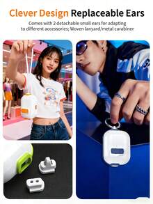 1 chiếc ốp bảo vệ tai nghe Bluetooth không dây Pro 3 kèm giá đỡ, khóa cài và công tắc, thiết kế sáng tạo. - Nhiều màu - Xem 8