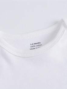 Bộ 3 áo liền quần ngắn tay cho bé, màu trắng, xanh navy, xanh nhạt. - Nhiều màu - Xem 2