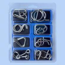 30pcs Puzzle Set: Luban Lock, Kong Ming Lock, Nine Rings, Reverse Thinking Intellectual Toys. The Perfect Gift For Halloween/Thanksgiving/Birthday Party/Christmas/New Year. - Multicolor - View 19