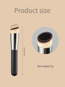 Bộ cọ trang điểm chuyên nghiệp gồm 1 cọ, bao gồm cọ tán kem nền, cọ tán kem nền dạng lỏng/kem, cọ má hồng, cọ che khuyết điểm, cọ tạo khối, cọ bronzer, cọ phấn phủ, cọ nền, cọ má hồng và dụng cụ tẩy trang. - Màu nâu  Mocha - Xem 6