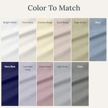 Pillow Cases Standard Size Set of 2-1000 Thread Count Sateen Soft and Thick 100% Cotton Standard/Queen Pillowcases Durable - Blue - Estándar / Reina - Ver 8