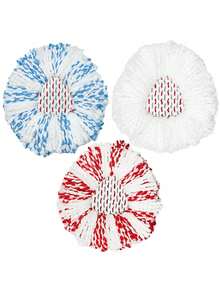 3pcs Microfiber Mop Head Replacement, Home Times, Deep Cleaning, Machine Washable, Suitable For O-Cedar/ EasyWring Spin Mop, Dual Bucket Mop Head Refills, Easy To Replace, Fits Dual Bucket System - Multicolor - View 13