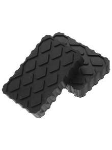 1Pc/2Pcs 120 * 80 * 20 Type Lifting Machine Rubber Pad Rubber Block Car Chassis Jack Rubber Pad - Black - View 14