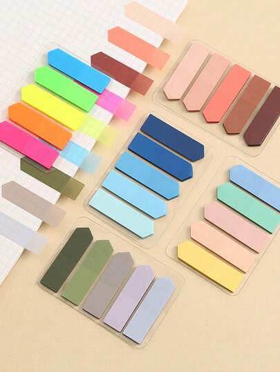 500 ملصق شفاف بشكل سهم. ملصقات لاصقة شفافة جمالية للتدوين والمستلزمات المدرسية. عناصر أساسية لكل من الطلاب والبالغين. عودة إلى المدرسة