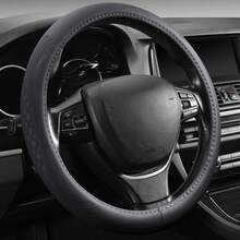 Bọc vô lăng ô tô bằng da PU 14,96 inch, bọc vô lăng ô tô cao cấp đa năng, phù hợp cho xe sedan, xe hơi và SUV. - Nhiều màu - Xem 16