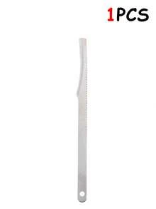 8/4/1 Set Stainless Steel Foot Care Tool Kit, Including Foot Scraper For Removing Calluses And Exfoliating Foot Skin - Silver - View 8