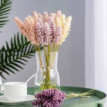 12 bông hoa giả màu trắng, tông màu tự nhiên nhẹ nhàng, được làm từ các yếu tố cỏ nhân tạo giống thật. Những bông hoa trang trí đa năng này phù hợp với trang trí nội thất theo phong cách nhà nông thôn, phông nền chụp ảnh cưới, cắm hoa. - Ngà voi - Xem 3