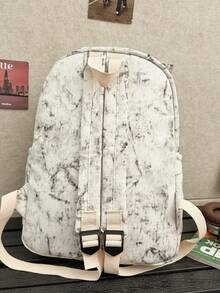 New Fashionable Minimalist Casual Backpack, High Capacity Suitable For High School & College Students - Multicolor - View 7