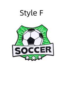 1pc 2026 World Cup Football Badge, Made Of Metal Material With Football Elements, A Collectible Gift Suitable For Wearing During World Cup Matches Or As Daily Accessory For Men And Women - Multiple Styles - View 16