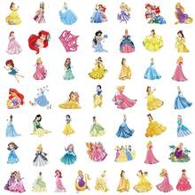 Disney Bộ 100/50/25 miếng dán chống thấm nước chủ đề Công chúa - Trang trí hoạt hình - Thích hợp cho bình nước, túi đựng laptop, phòng ngủ, tủ quần áo, ván trượt, máy tính, điện thoại di động, mũ bảo hiểm, ô tô và các loại nhãn dán khác - Phù hợp làm quà tặng sinh nhật, quà tặng lễ Phục sinh, quà Giáng sinh và quà tặng tiệc tùng. - Bộ - Xem 5