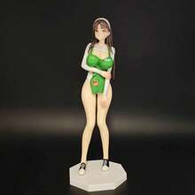 Shokai Eigyou Hanamiya Mari Gentle Clerk Anime Girl Figure Desktop Ornament PC Case Decor  Gift - Jasmine Flower Palace [approx. 22cm Tall] In a Bag - View 6