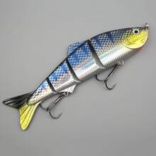 4-Section Hyper-Realistic Fishing Lure, Suitable For Saltwater And Hard Bait Fishing - Multicolor - View 5