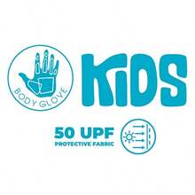 Conjunto de natación para niños Body Glove - Traje de baño de 2 piezas con pantalón corto y camiseta de protección UV, tallas 4-12 - Playa azul marino oscuro - Ver 7