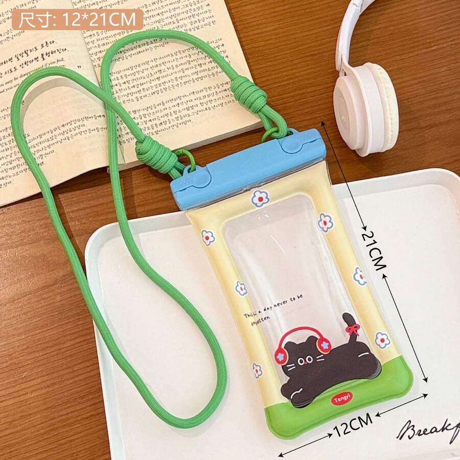 1 túi đựng điện thoại chống nước đa năng có chức năng cảm ứng, hỗ trợ mở khóa bằng khuôn mặt, thích hợp cho bơi lội, chèo thuyền vượt thác, v.v. Túi lặn chống nước trong suốt, màn hình cảm ứng chống nước, chụp ảnh dưới nước, chống bụi, chống sốc, chống mưa, chống thấm nước, thiết bị nổi, ốp bảo vệ điện thoại di động.