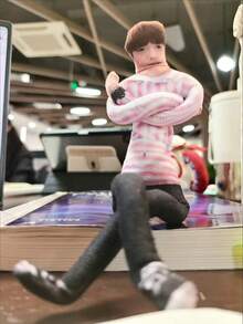 30cm Choi Soo-Bin Abstract Posable Figurine, Suitable For Posing, Great Gift For Boyfriend/Girlfriend, Bedroom Decor, Birthday Present - Multicolor - View 7