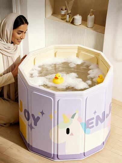 1 Piece No-Installation Foldable Bathtub - Freestanding Design Fits Shower Rooms/Family Bathrooms, Portable & Space-Saving Storage. Adult-Exclusive SPA Experience, Meets Both Hot Tub & Ice Bath Needs, Relaxes Body & Mind, Highly Practical! Two Sizes Available, Suitable For Home/Hotel/Business Trips, Easily Enjoy Convenient Bathing Freedom!
