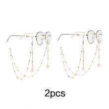 1/2pc Eyeglasses Chain, Fashionable New Butterfly Bead Eyeglasses Chain, Colorful Butterfly Sunglasses Chain. - Bươm bướm - Xem 28