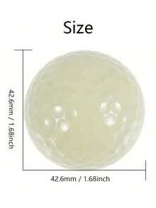 Pelotas de golf que brillan en la oscuridad - Pelotas de golf luminosas automáticas, adecuadas para entrenamiento nocturno, absorben la luz automáticamente, regalo perfecto para golfistas, accesorios de golf, accesorios deportivos al aire libre, suministros de golf, preparación para partidos nocturnos, material de goma, sin necesidad de energía, aplicable para accesorios de juego, entrenamiento de golf, deportes de equipo al aire libre, regalos de golf, regalos para hombres, regalos personalizados, regalos de cumpleaños - Multicolor - Ver 8