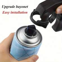 Convenient And Labor-Saving Spray Paint Gun With Protective Film Kit - Equipped With Ergonomic Handle, Adjustable Nozzle To Control Paint Flow, Compatible With Self-Spray Paint, Durable Plastic Material, No Electricity Required, Suitable For Automotive, Furniture, Equipment And DIY Projects, Essential Painting Tool, Perfect Gift For Men!,(Random Style, Color Difference, Random Packaging) - Multi-color [Upgraded Version] - View 6