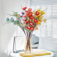 Bó hoa giả hoa đỗ quyên cao cấp 12 cành - Được chế tác tỉ mỉ, thích hợp để trang trí bàn phòng khách, dễ sử dụng và bền bỉ, quà tặng sinh nhật, quà tặng Ngày của Mẹ, trang trí sinh nhật. - Nhiều kiểu dáng - Xem 7