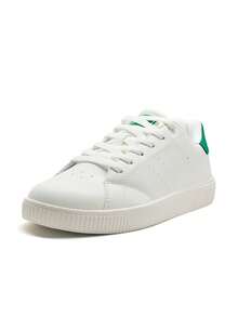 XTEP 特步 帆布白色/酞菁绿运动鞋 - 帆白/酞青綠 - 查看 1