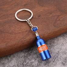 1pc/5pcs/7pcs New Modified Car Keychain Modified Car NOS Nitrous Bottle Keychain NOS Decorative Bottle Keychain - Multicolor - View 10