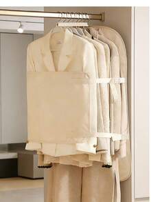 1pc Compressed Wardrobe Storage Board, Compressed Storage Bag, Dust-Proof Garment Cover, Foldable Down Jacket Storage, Wardrobe Storage,Bedroom Room Decor,Back To School - Multicolor - View 6