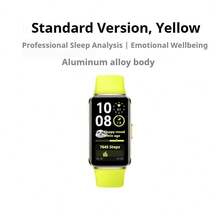 Huawei 华为手环 10 智能手环 | 解锁版 | 铝合金轻薄机身，仅 8.99 毫米 | 专业睡眠分析及情绪健康监测 | 实时血氧及心率监测 | 14 天超长续航，5 分钟快充可使用 2 天 | 100 多种运动模式 | 羽黑/翠绿 - 查看 4