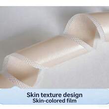 1pc Silicone Gel Self-Adhesive Scar Patch, Repair Stretch Marks, Smooth Scars, Skin-Colored Invisible Scar Cover, Suitable For Outdoor/Indoor Wound Protection, Best Selling Silicone Scar Cover - A - View 5
