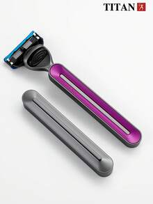 TITAN HIRLD TITAN Men's Manual Shaving Razor With Stand - Safety Razor - View 6