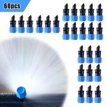 可调节蓝色滴灌头，适用于农业果园、果树，配有专用水管和浇水工具，全套设备 - 灌溉噴霧器 - 查看 2