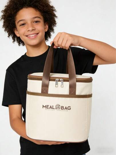 Túi đựng cơm trưa cách nhiệt bằng giấy bạc, túi đựng cơm trưa dày dặn, chống thấm nước, phù hợp cho học sinh và nhân viên văn phòng, hộp cơm trưa cho nữ, hộp cơm trưa tiện dụng cho công sở, phù hợp cho các hoạt động ngoài trời, dã ngoại và đi biển, không tiếp xúc trực tiếp với thực phẩm.
