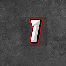 Reflective Number Car Stickers 0-9 PVC Auto Decals Motorcycle Decals, Car Accessories, Motorcycle Accessories, Scratch Covers - A - View 10