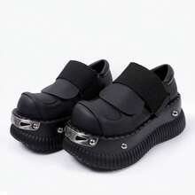 Women Wedges & Flatform - 黑色 - 查看 1