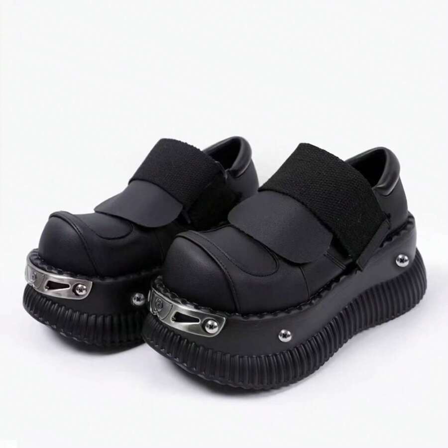 Women Wedges & Flatform - 黑色 - 查看 1