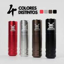 Warrior 2: Máquina Rotativa de Alto Rendimiento para Tatuaje - Gama de Colores - Rojo - Ver 4