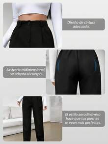 Women Pants - Dark Black - View 4
