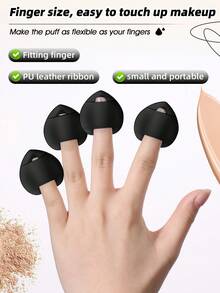 44PCS Makeup Tools Set Including:30PCS Makeup Brush Set+1pc Multi-Functional Zipper Toiletry And Cosmetic Bag Waterproof+1pc Makeup Brush Cleaning Tools+3PCS Makeup Sponges+3PCS Mini Makeup Sponges+3PCS Triangle Powder Puffs+3PCS Mini Air Cushion Powder Puffs,All-In-One & Beginner-Friendly | Travel-Ready & Gift-Ready | Perfect For Newbies/Her - Multicolor - View 7